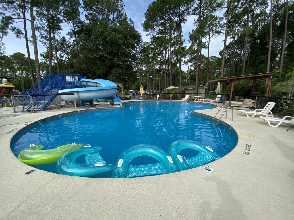 KOA Campground Pool Amenities 