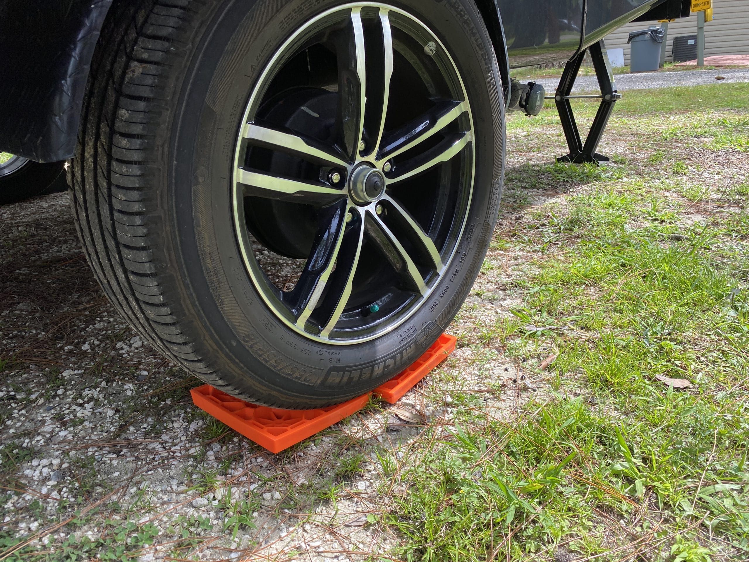 level camper campground wheel