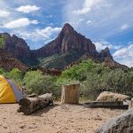 camping state park tent