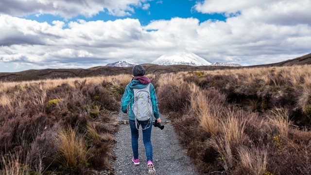 Solo camping hiking trails