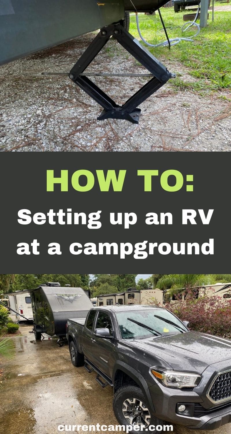 RV Campsite Setup: How To Set Up An RV At A Campground