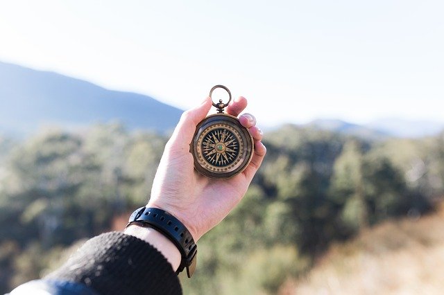 compass hiking terms outdoors