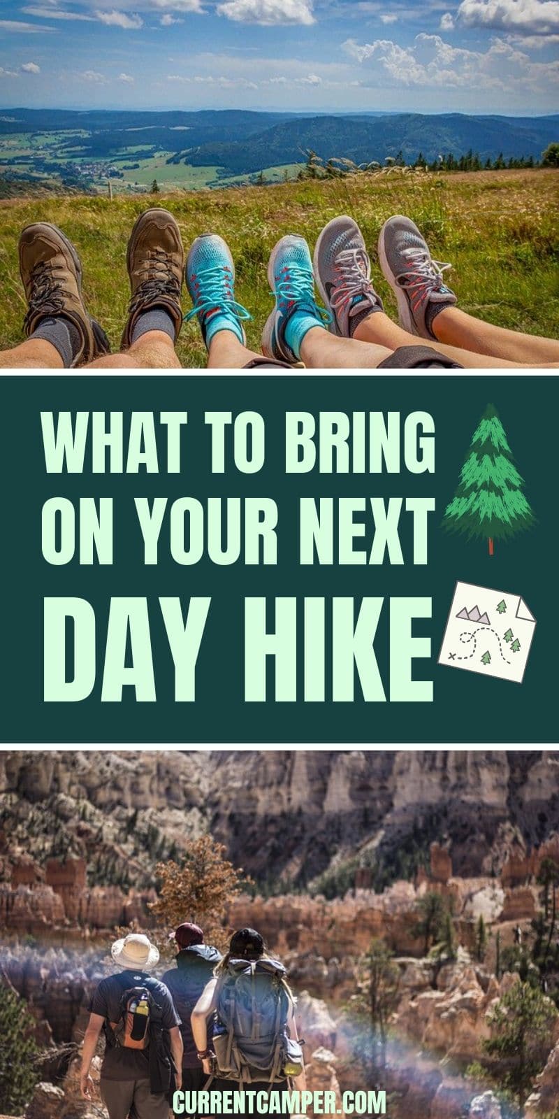 what to bring on a day hike