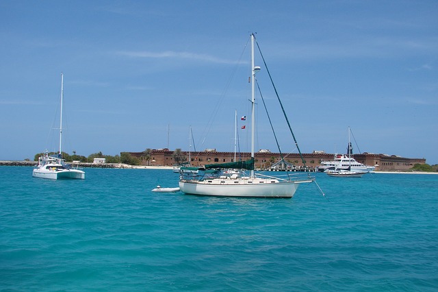 Sailboats Dry Tortugas National Park