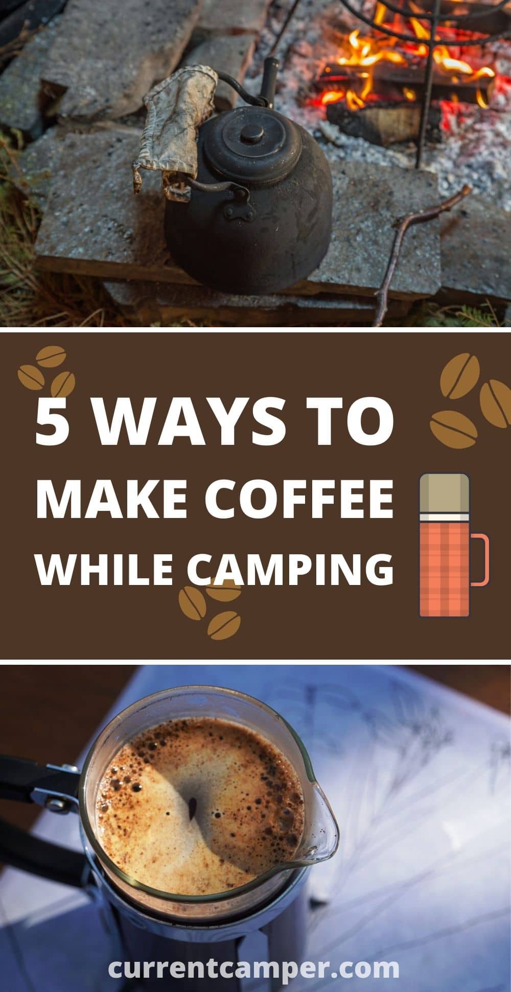 5 ways to make coffee while camping