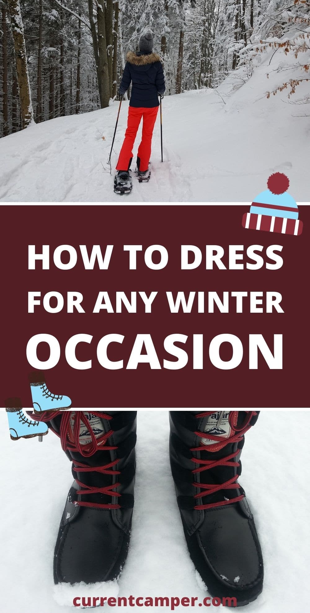 how to dress for any winter occasion