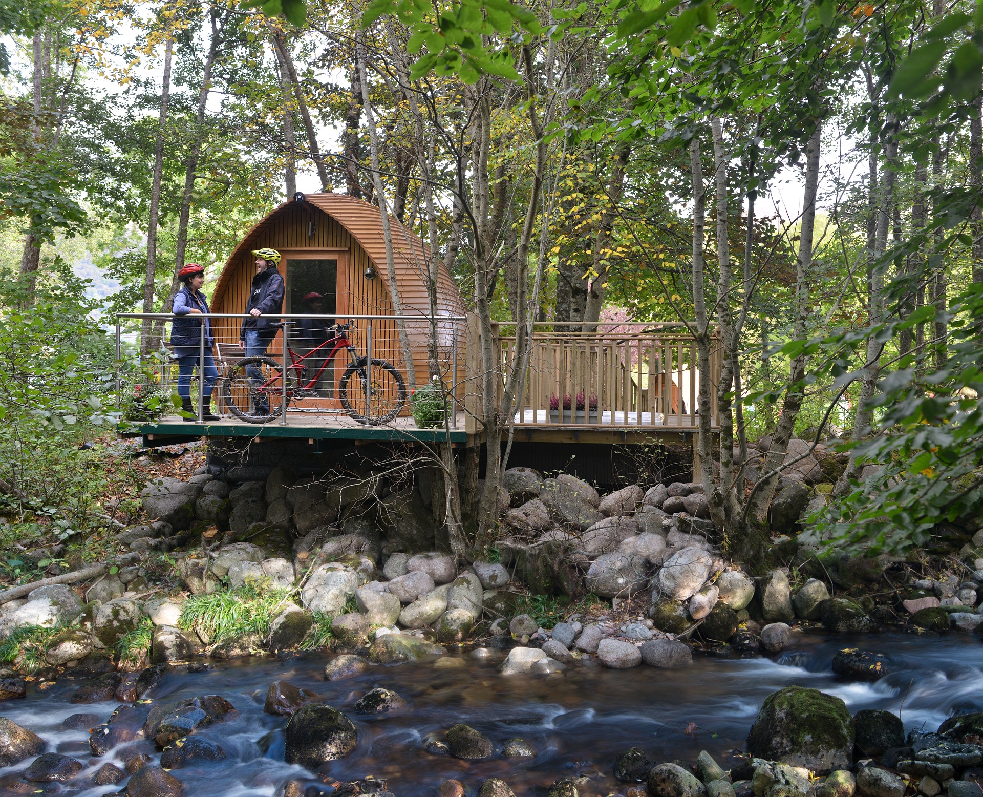 glamping pod camping