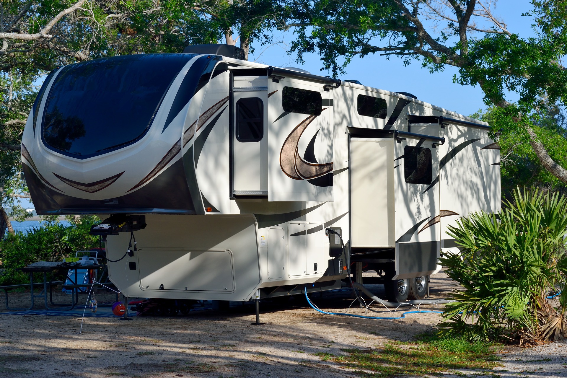 rv camper glamping