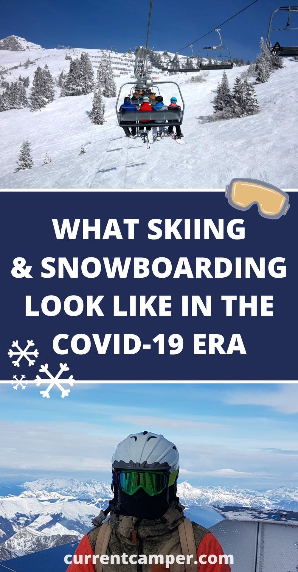 what skiing and snowboarding look like in the covid-19 era