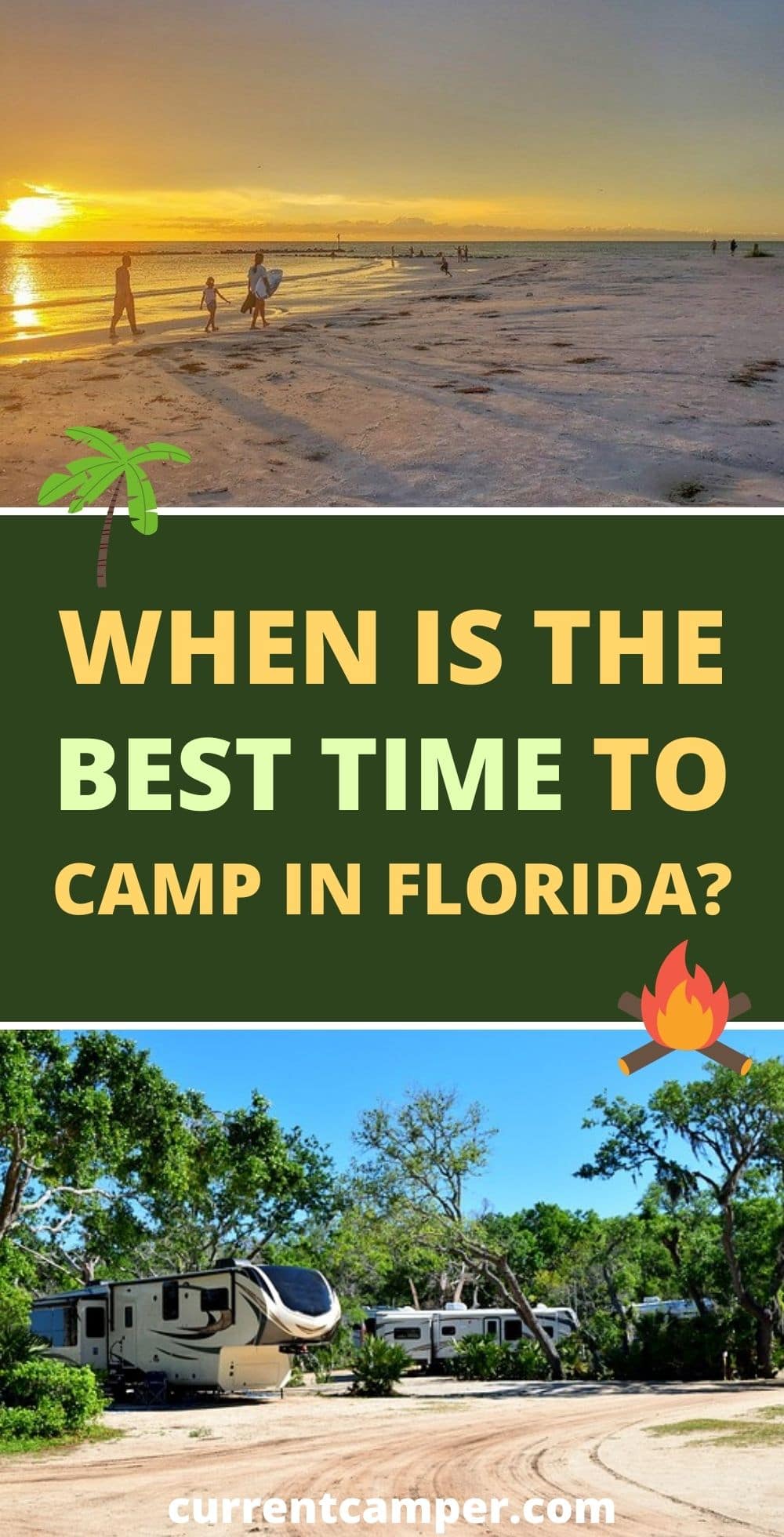 when is the best time to camp in florida?