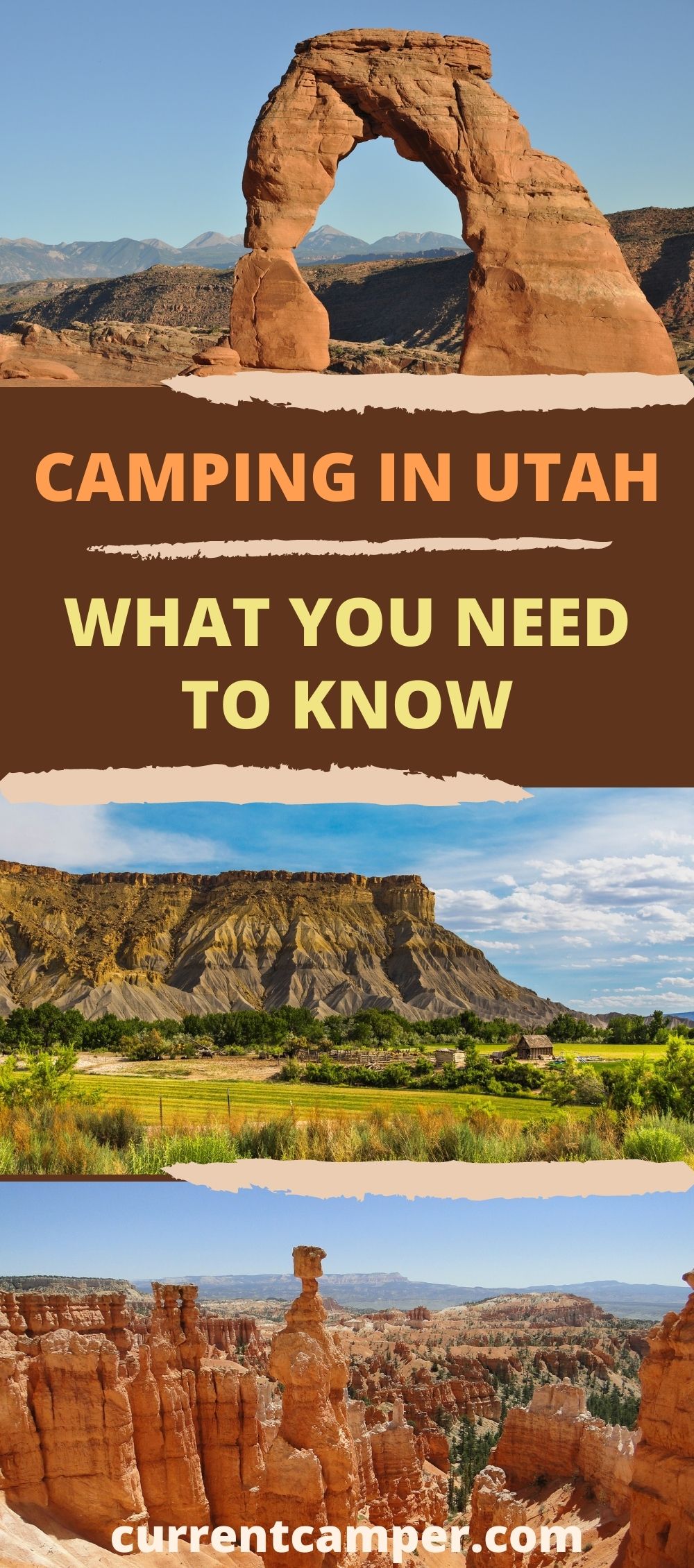 camping in utah - what you need to know