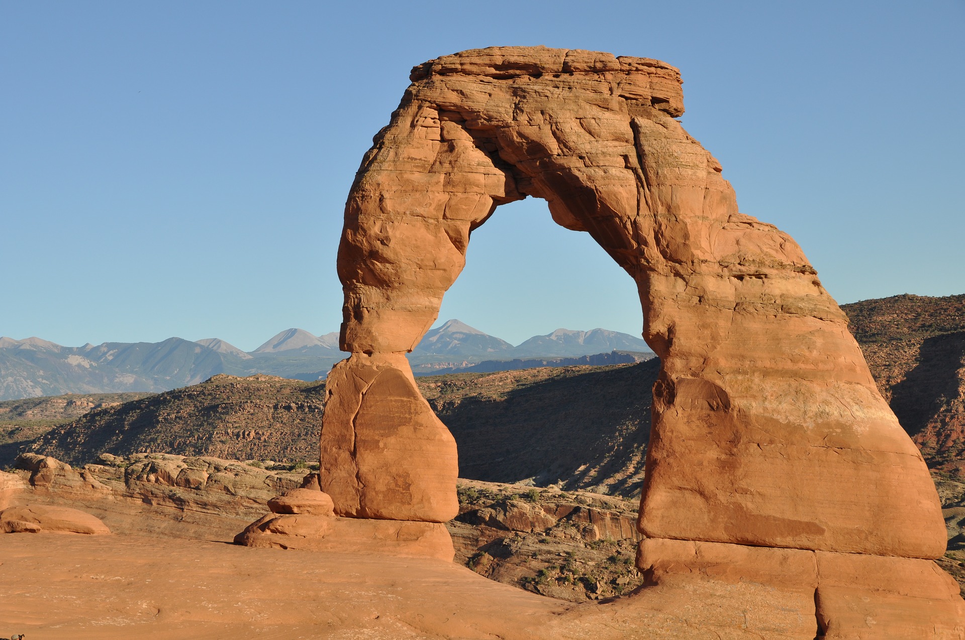 arches utah camping