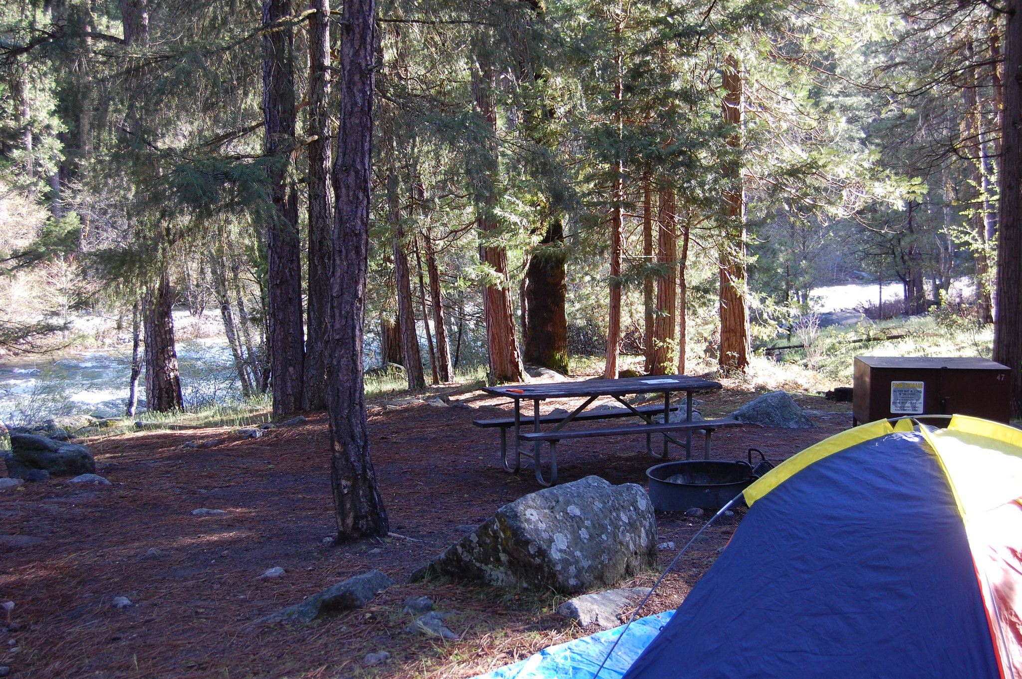 yosemite campground camping flickr