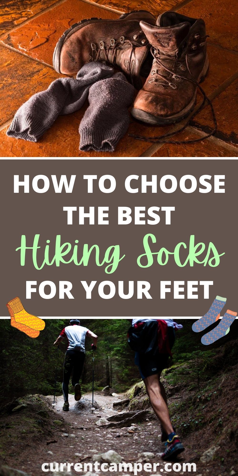 how to choose the best hiking socks for your feet