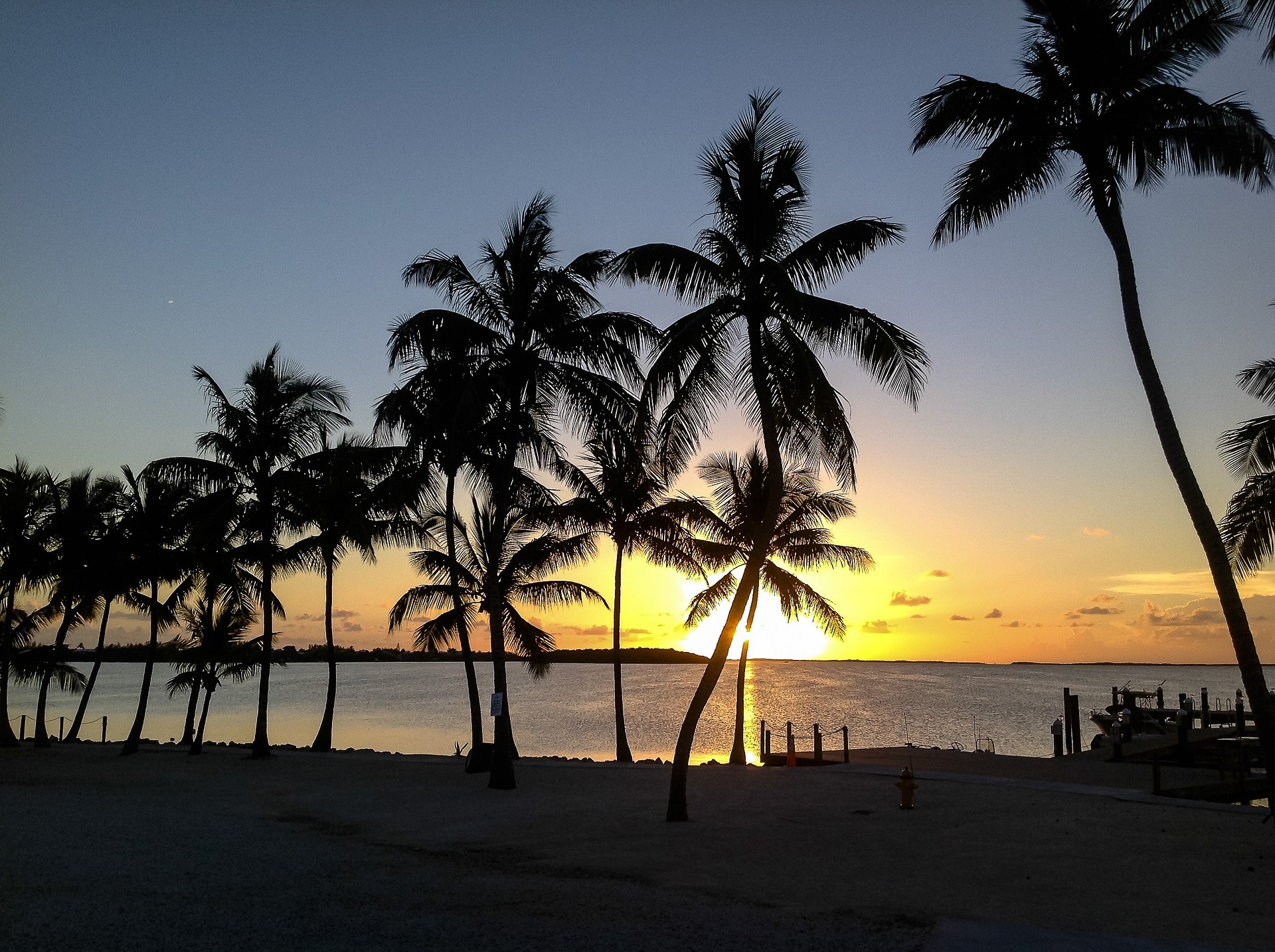 sunset key largo florida