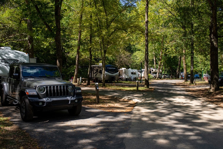 gulpha gorge campground hot springs national park