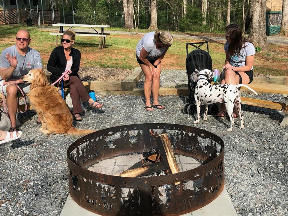 4Paws Kingdom Campground dogs