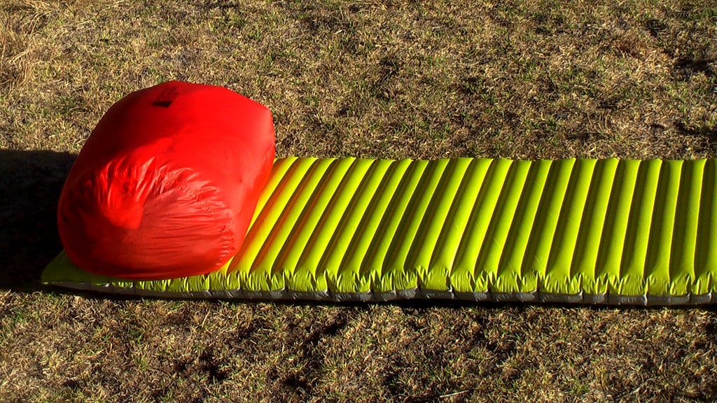 air sleeping pad camping hiking backpacking