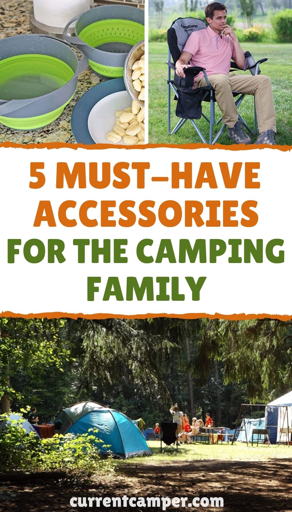 5 must-have accessories for the camping family