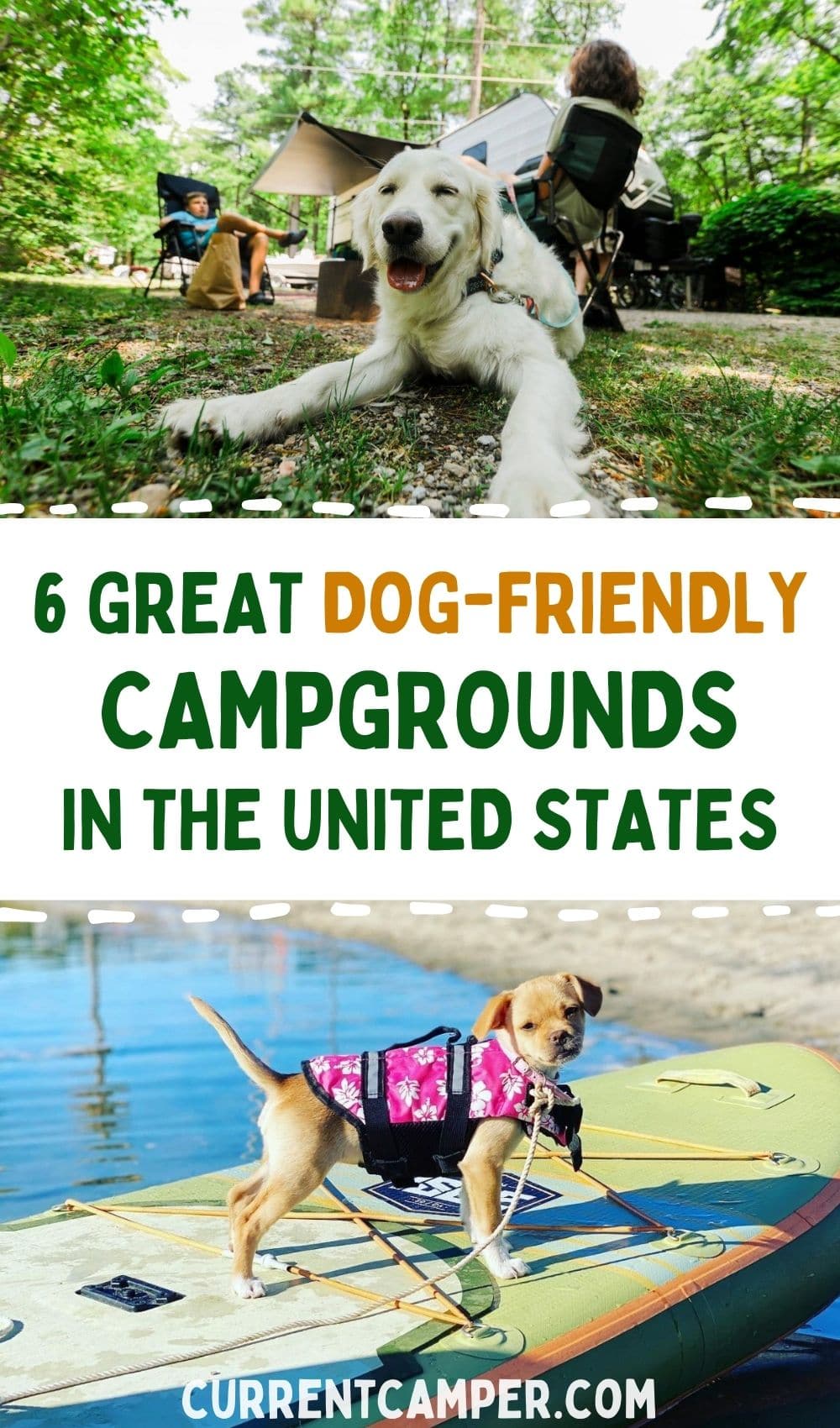 6 great dog-friendly campgrounds in the united states