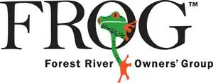 frog forest river owner's group logo