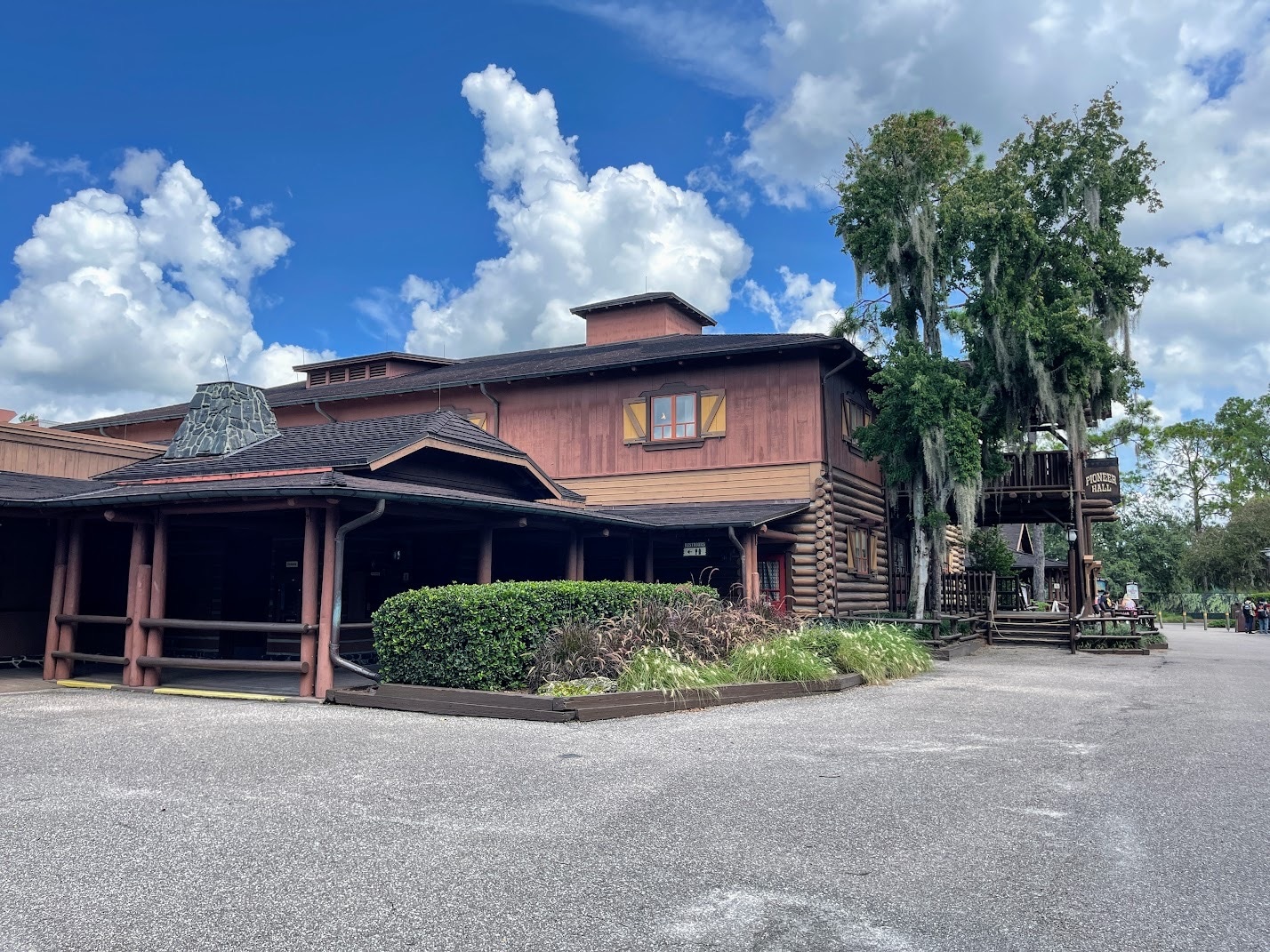 pioneer hall fort wilderness campground