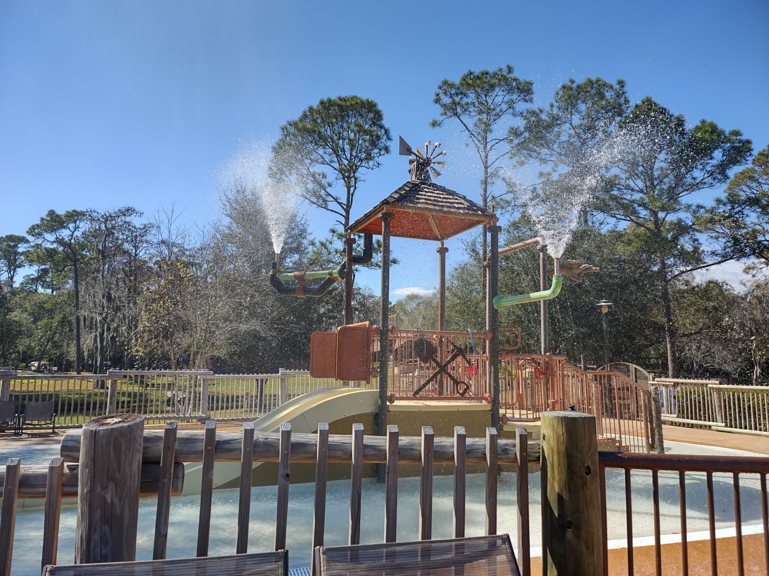 fort wilderness splash zone disney world