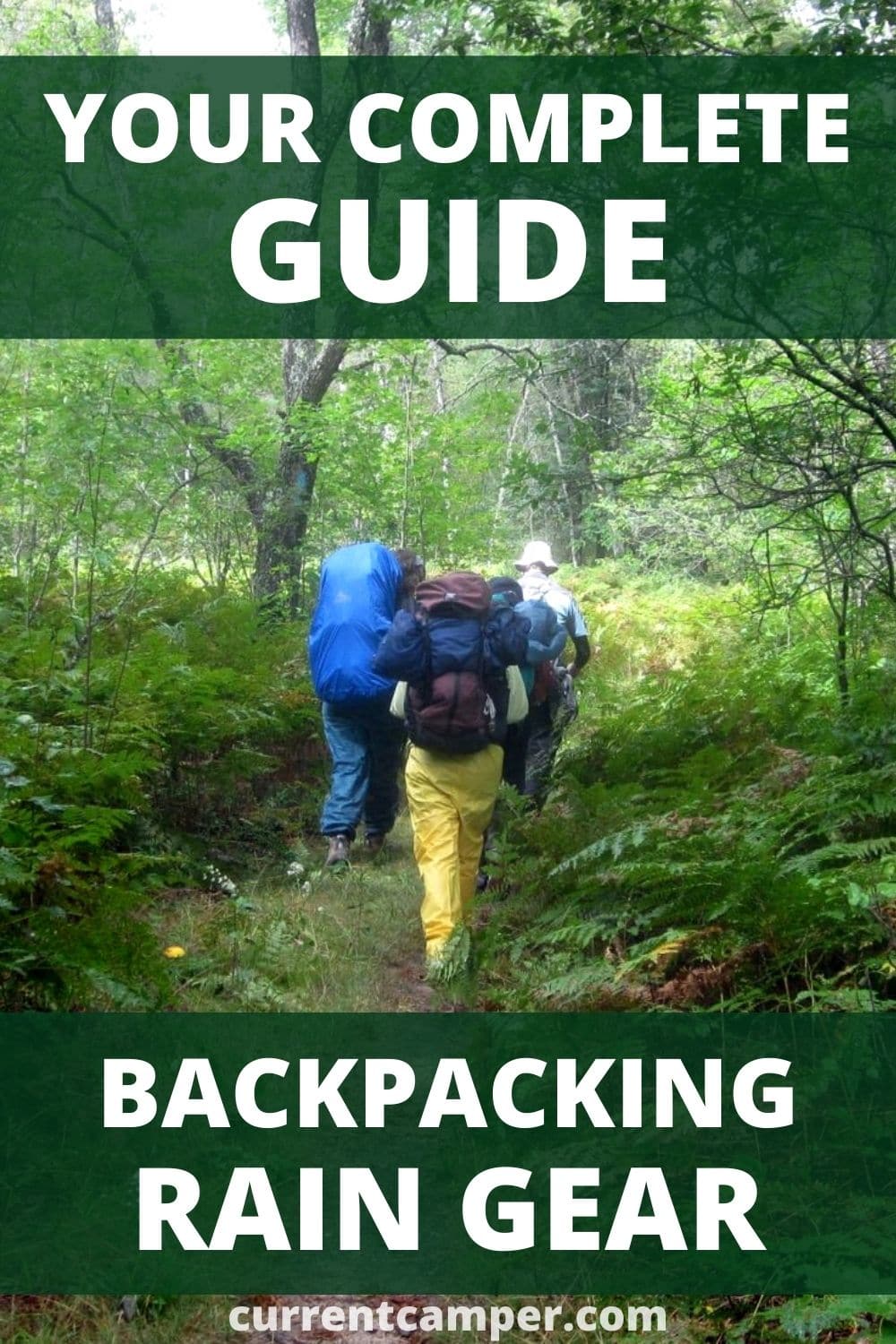 your complete guide to backpacking rain gear