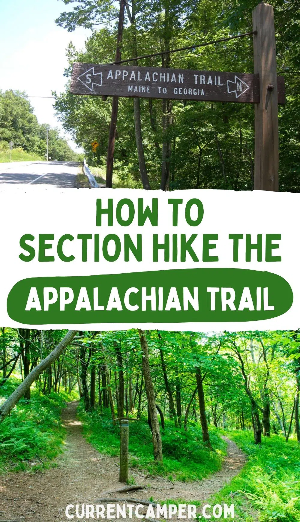 how to section hike the appalachian trail