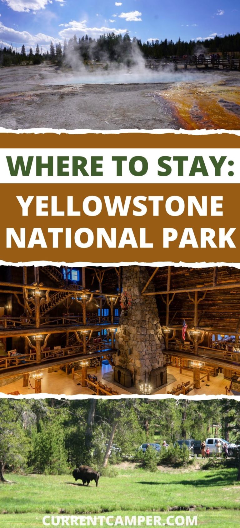 Where to Stay in Yellowstone National Park