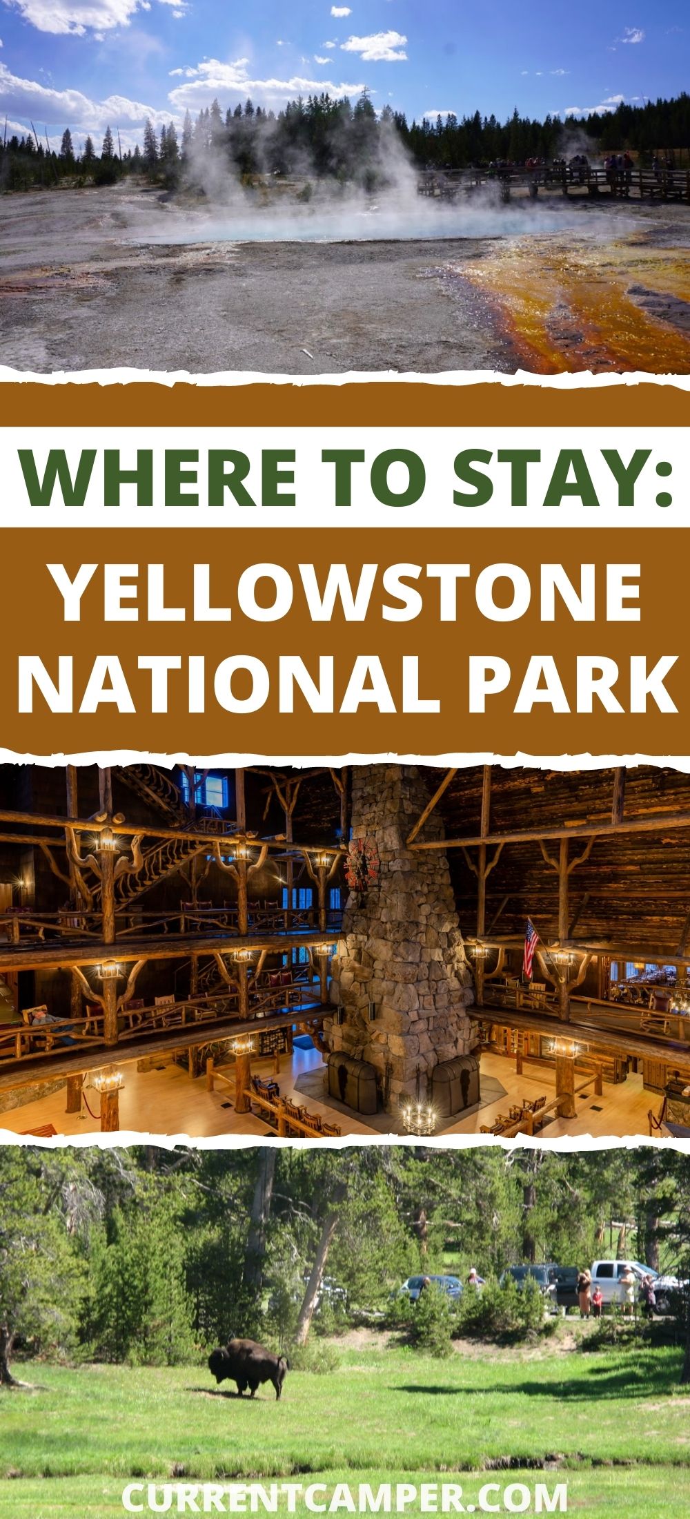 where to stay in yellowstone national park