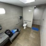 truck stop shower
