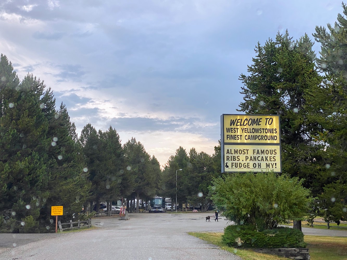 west yellowstone campground