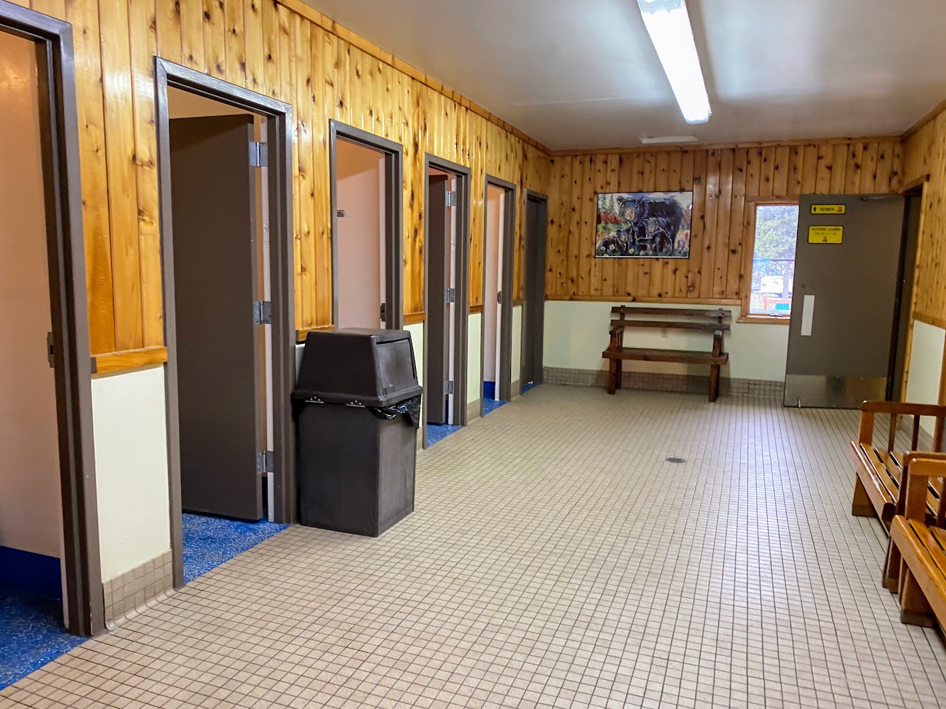 yellowstone koa bathrooms