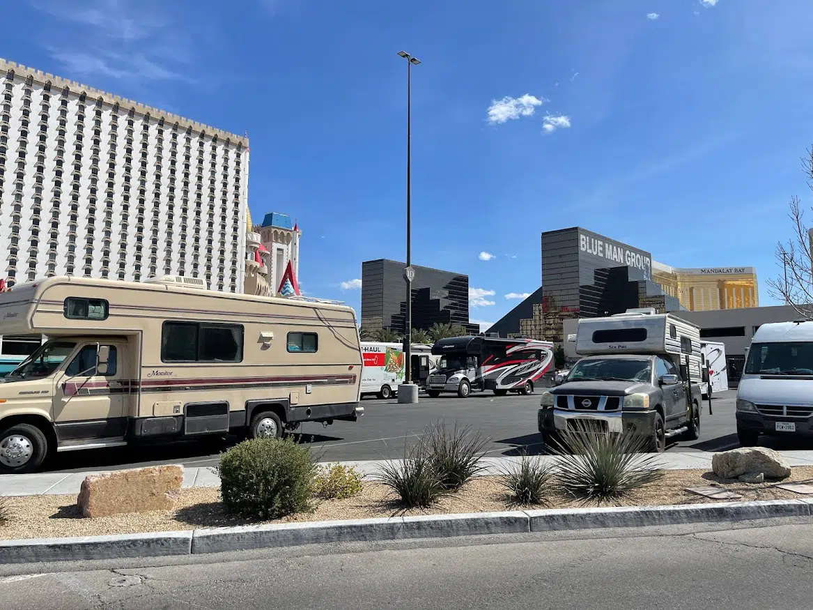 MGM RV parking las vegas