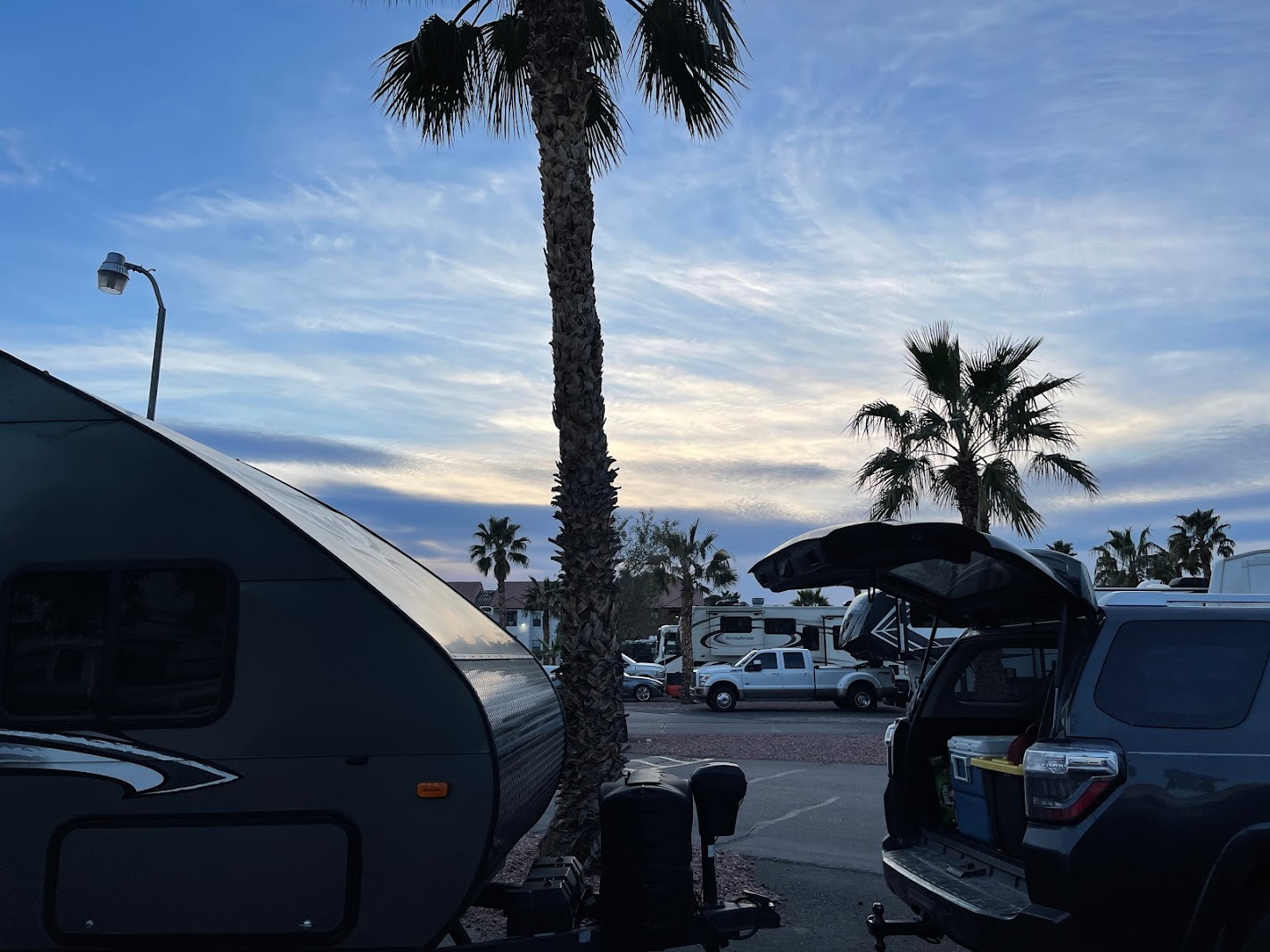 RV camper spot las vegas