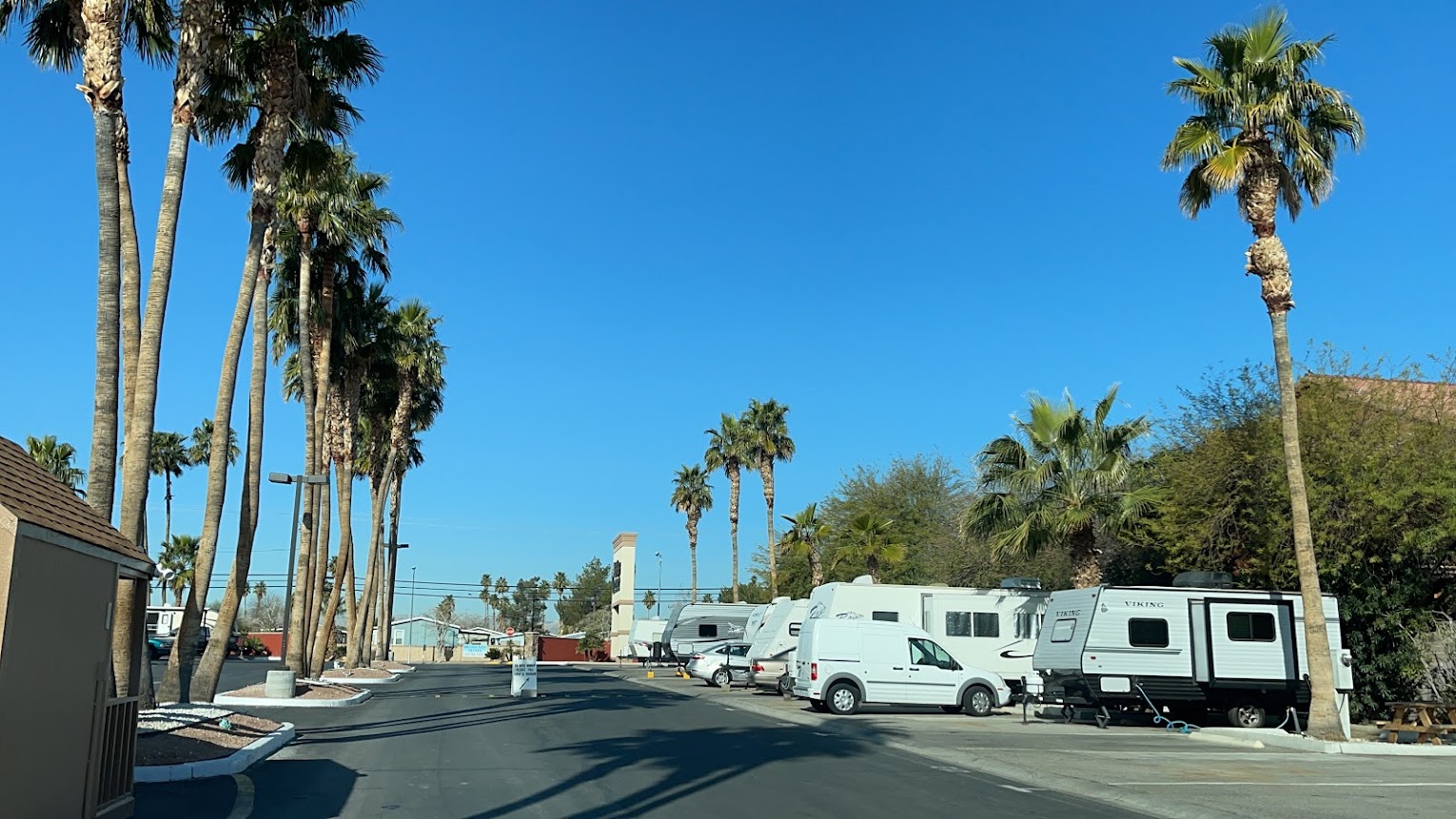 Las Vegas RV Resort entrance