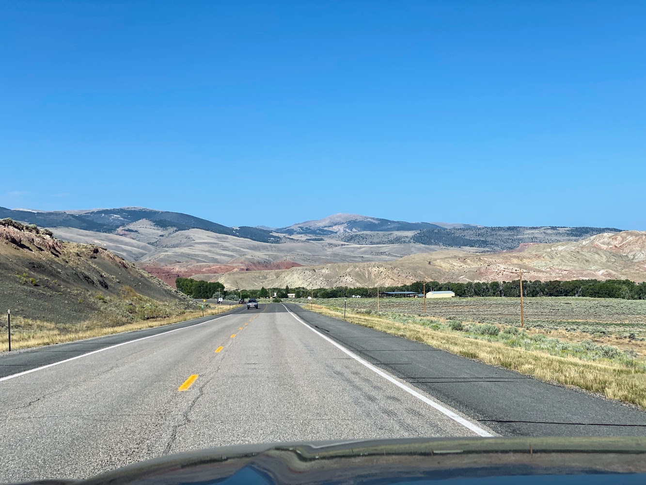 yellowstone national park road