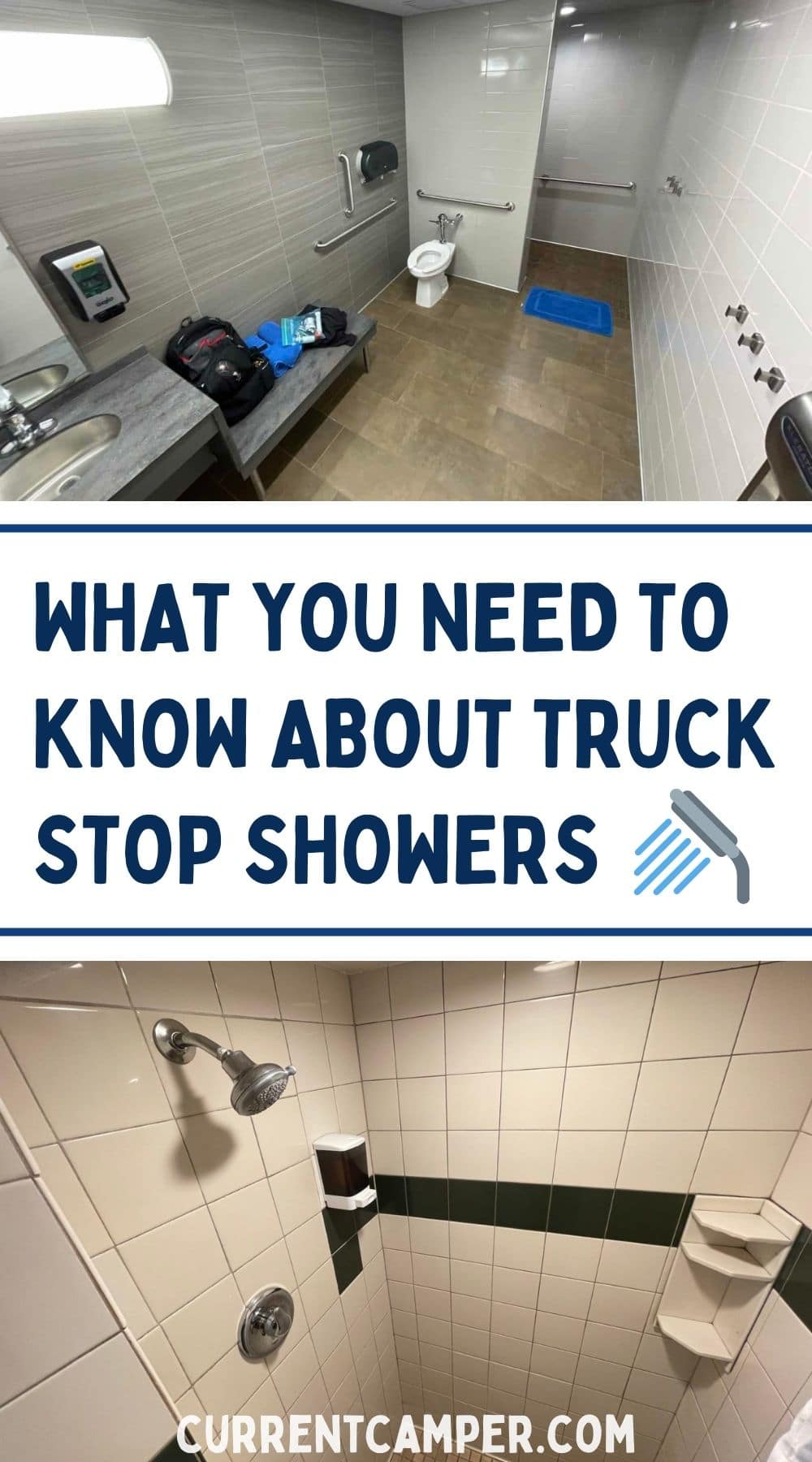 what you need to know about truck stop showers