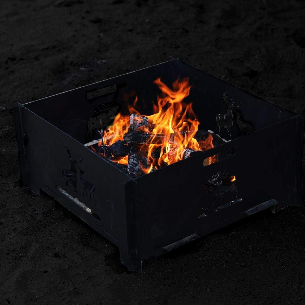 fire pan camping portable fire pit