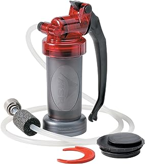 pump water filter camping