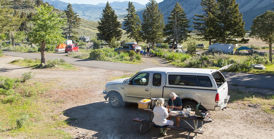 mammoth campground yellowstone