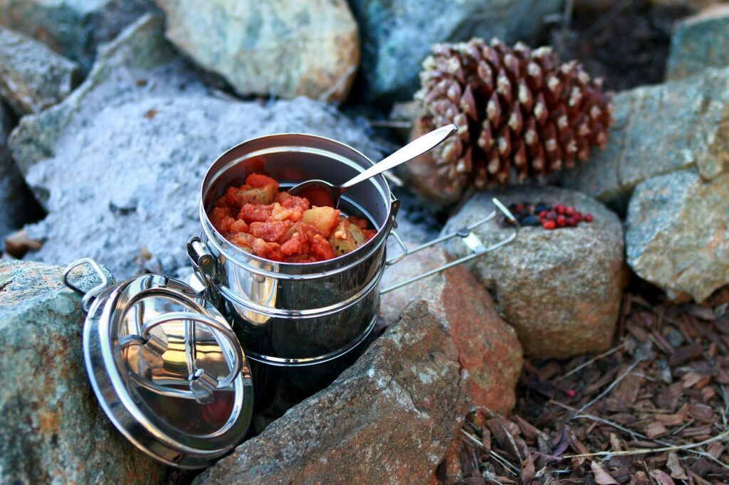 camping cooking pot