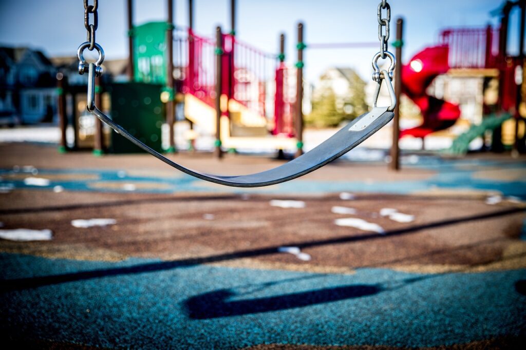 state park playground swing